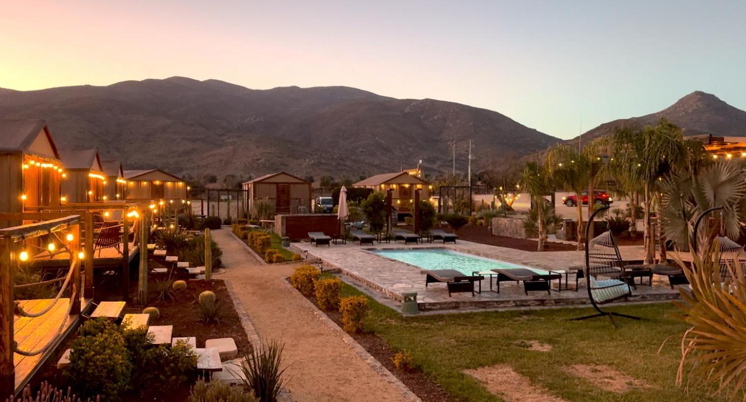 Indómito Glamping Resort Valle de Guadalupe Exterior foto